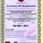 ISO 9001:2015 Certificate